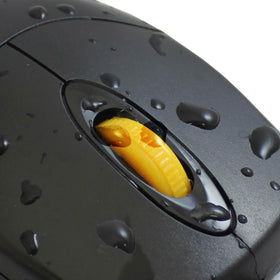 Adesso iMouse W3 sealed edge detail illustrating waterproof enclosure and dust resistance