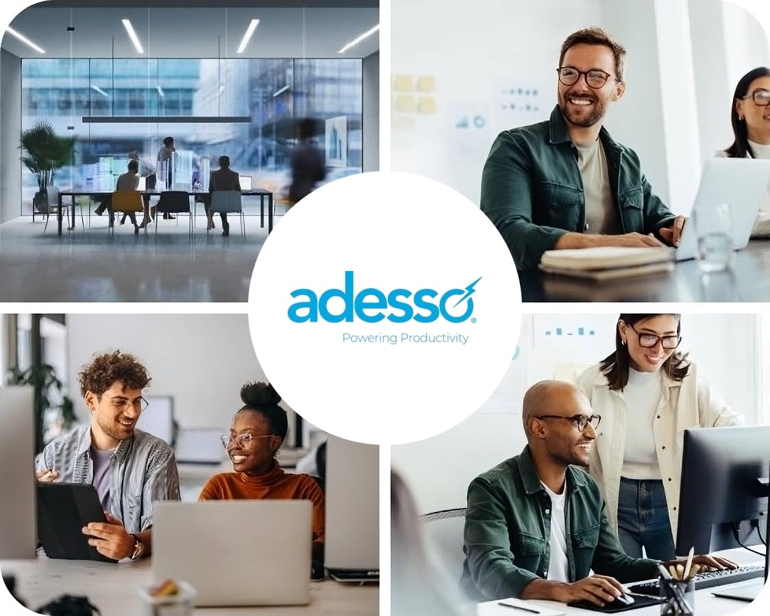 Adesso iMouse W3 top showing right-handed shape and four-button layout for ergonomic comfort