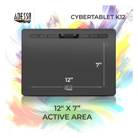 Adesso pen with 8192 levels demonstrates fine pressure sensitivity