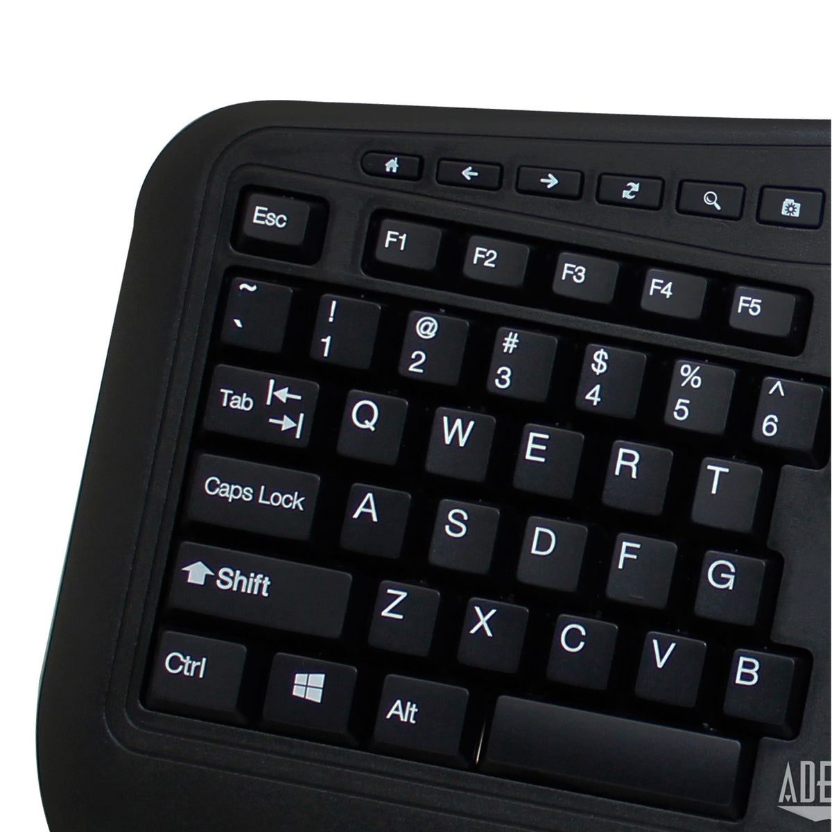 Adesso palm rest close-up showing wrist support comfort