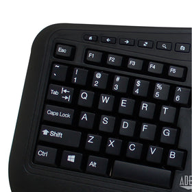 Adesso palm rest close-up showing wrist support comfort