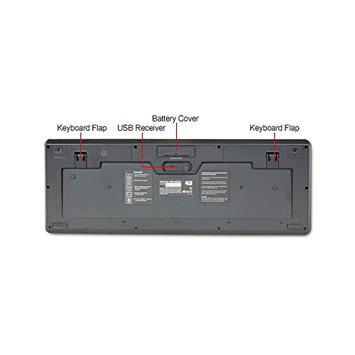 Includes mini USB receiver dongle for quick setup.