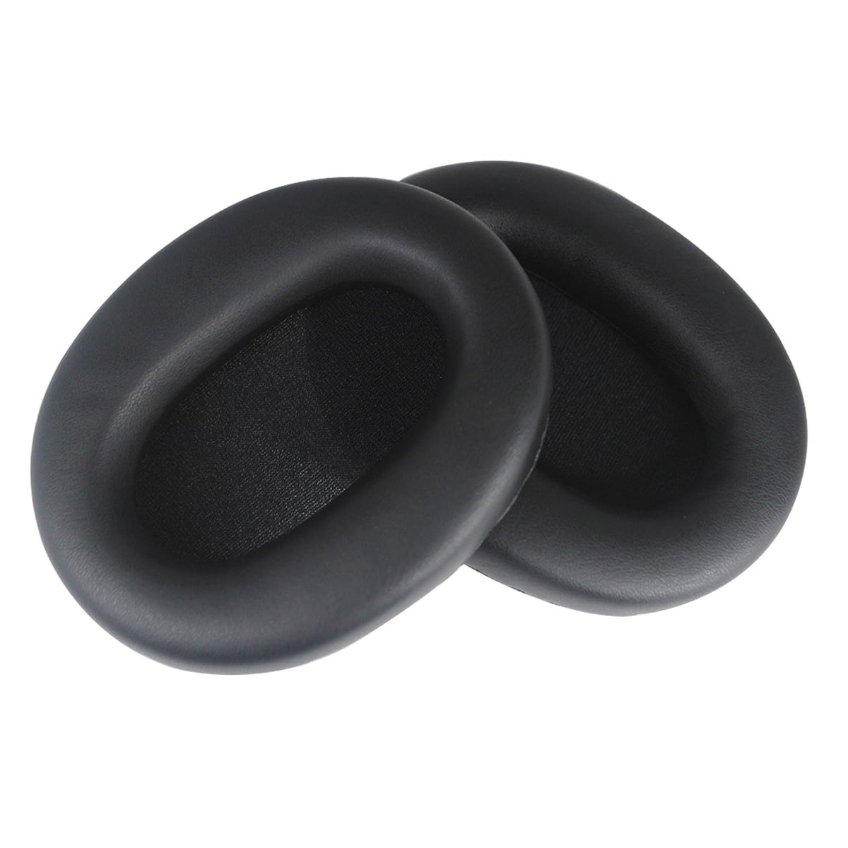 Adhiper black memory foam ear cushions contour to ears for lasting comfort.