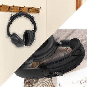 Soft padding on Adhiper headband cover reducing hair snag