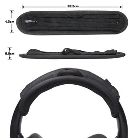 Lanyard design on Adhiper headband cover for easy storage
