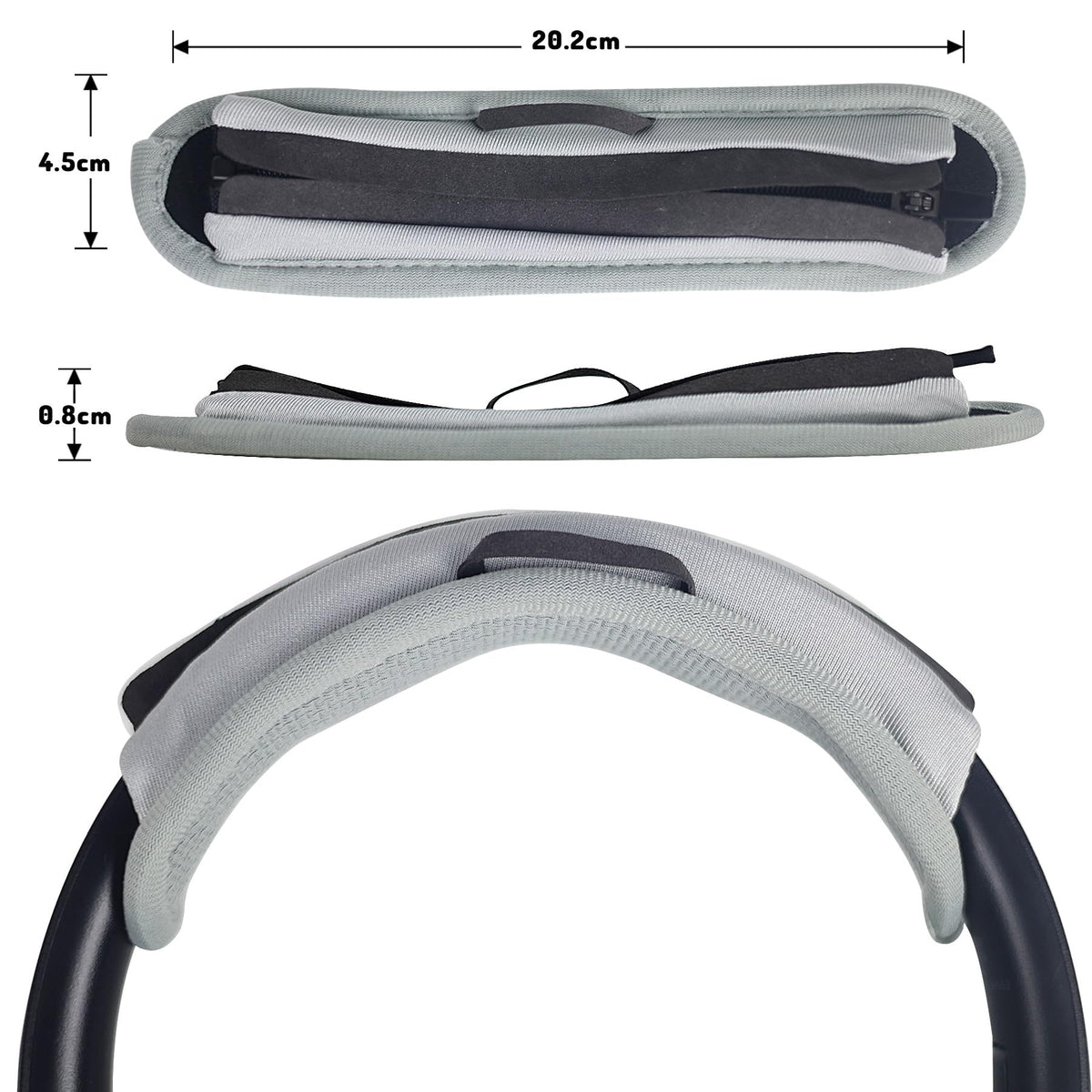 Adhiper lanyard detail showing easy hanging and convenient storage