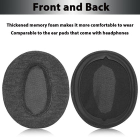 Adhiper MDR-ZX770 velour ear pads enhancing comfort and noise isolation