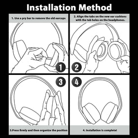 Adhiper pads installed on PS5 Pulse 3D headset for restored seal benefit