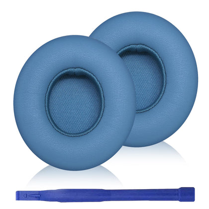 Adhiper Solo 4 earpads blue with soft protein leather for comfort.