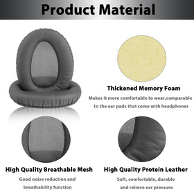 Adhiper WH-CH720N ear pads replacement for extended wear