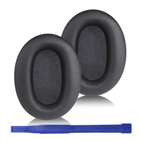Adhiper Sony earpads with soft protein leather for comfortable wear and improved isolation.