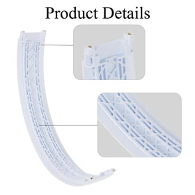 Matte white headband pad detail for Adhiper replacement kit.