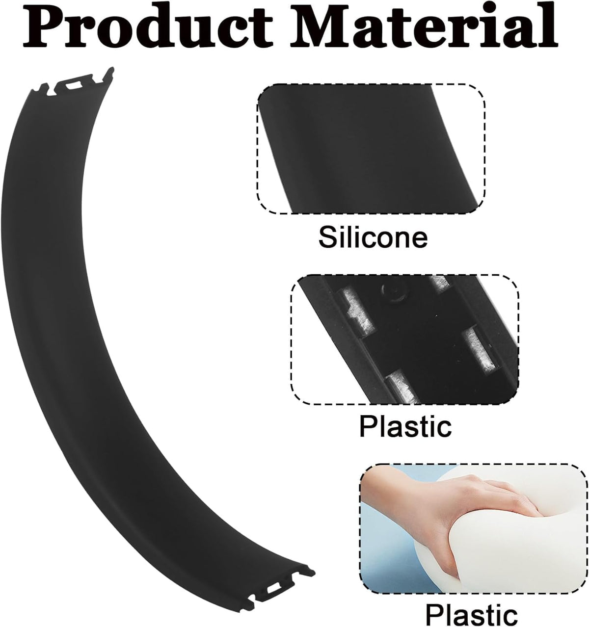 Adhiper rubber foam cushion close-up illustrating improved comfort