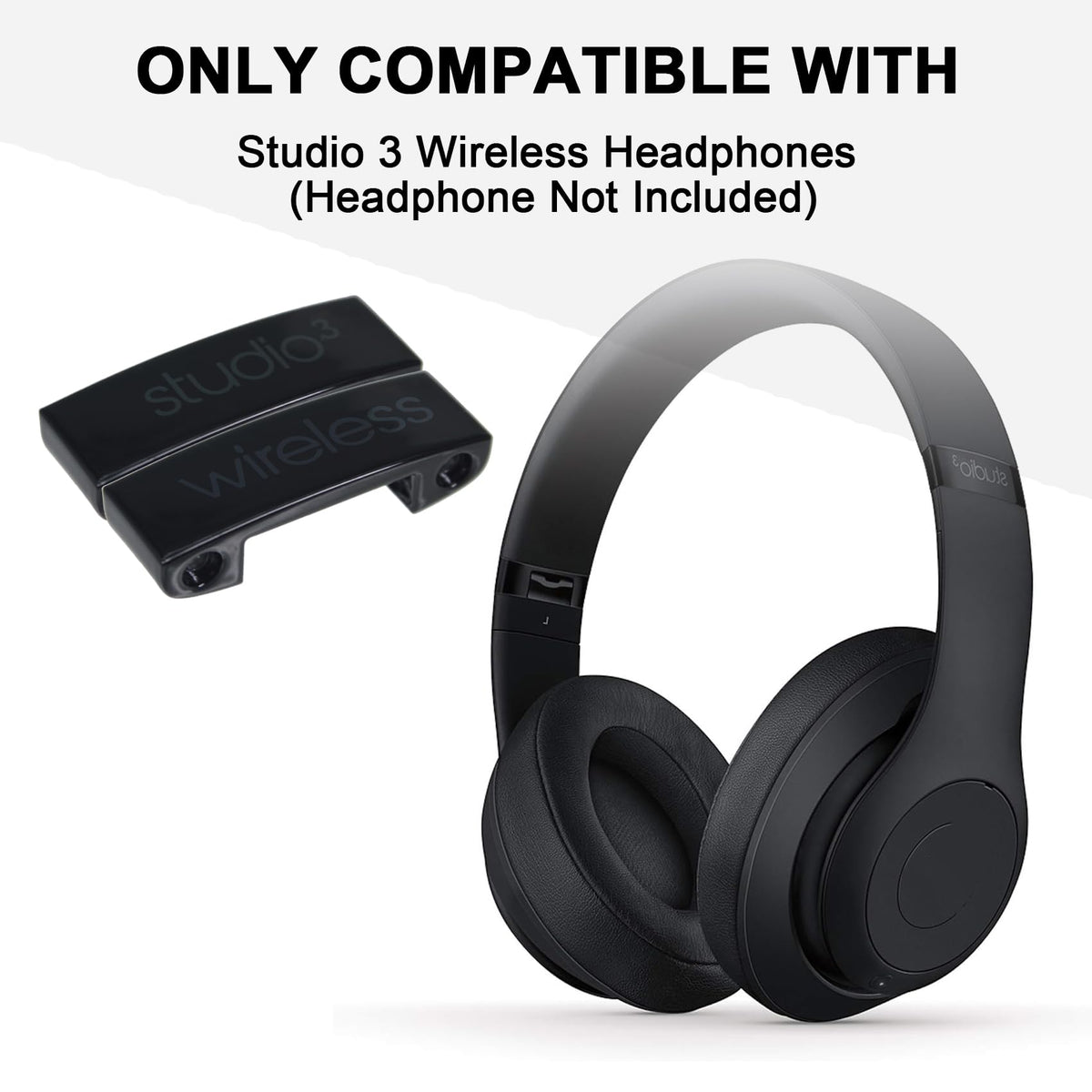 Adhiper headband close-up with matte finish, providing a seamless aesthetic match
