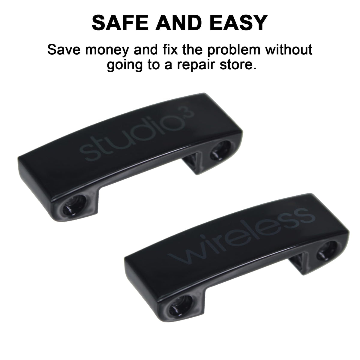 Adhiper headband texture and edge finish close-up, ensuring a clean replacement look