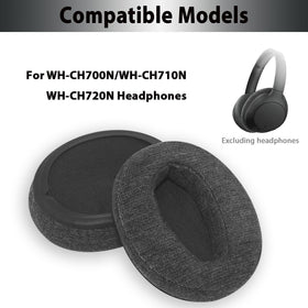 Adhiper WH-CH710N velour ear pads for gentle contact and extended wear
