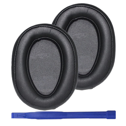 Adhiper replacement ear pad front view shows sleek fit and restored comfort