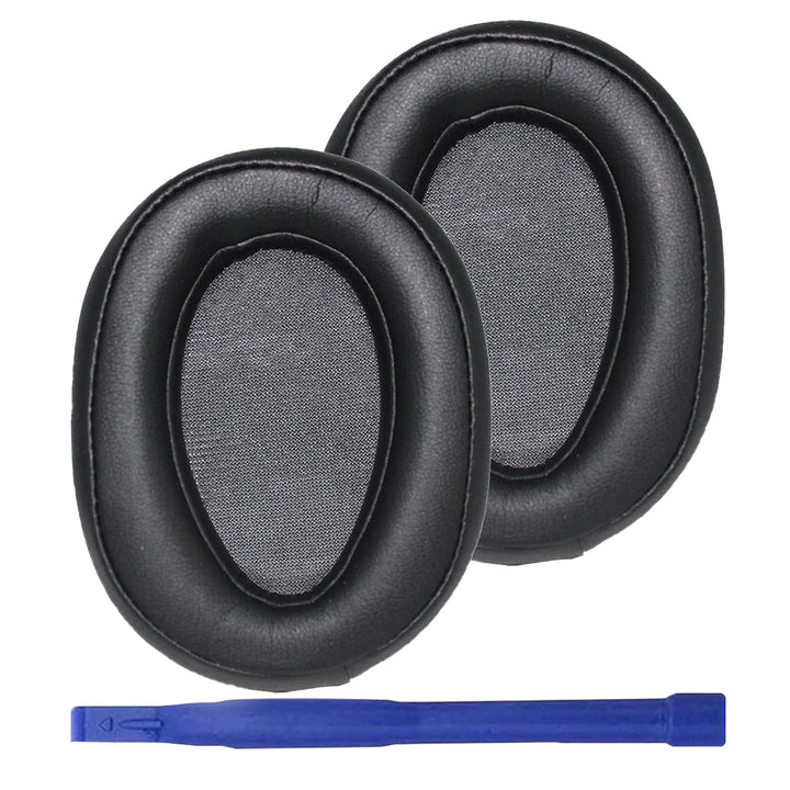 Adhiper replacement ear pad front view shows sleek fit and restored comfort