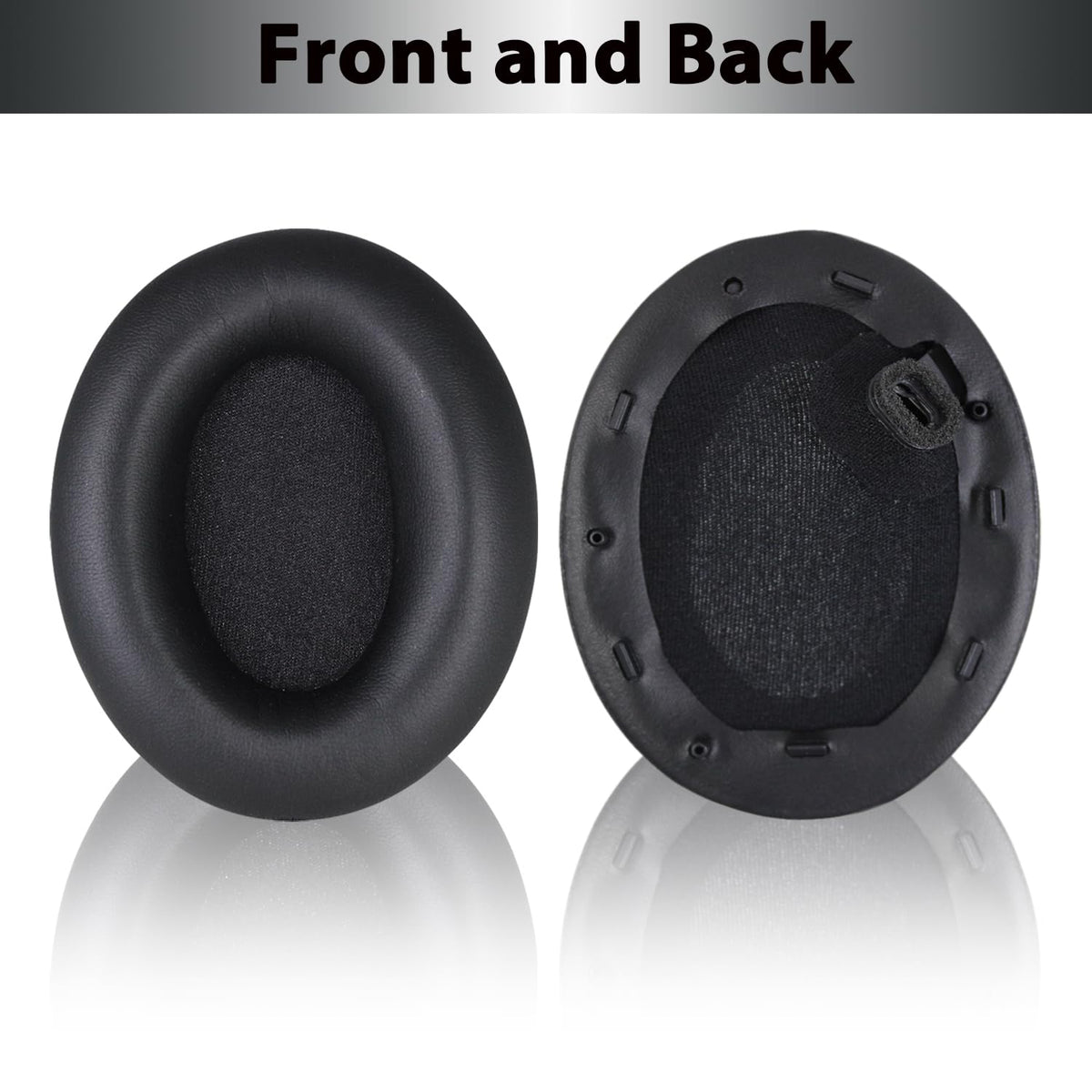 Adhiper installation tool aids precise earpad attachment.