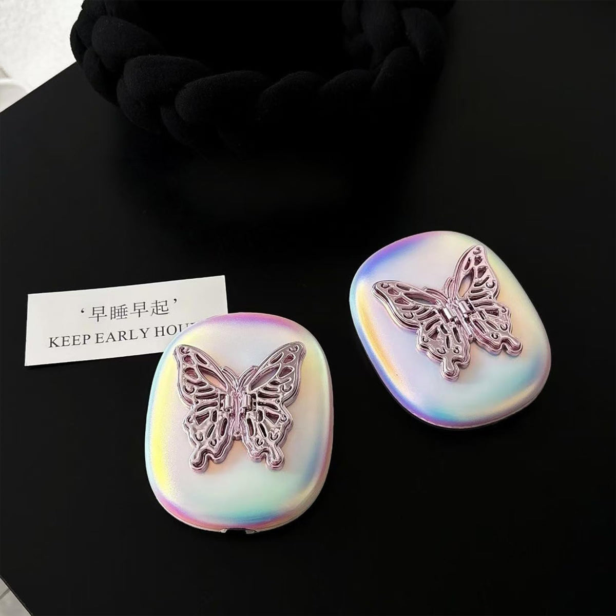 Adhiper womens butterfly design AirPods Max case adds stylish daily protection.