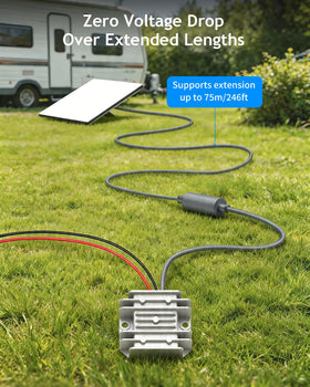 ADINEL battery O-ring cable connected to terminals providing secure power link