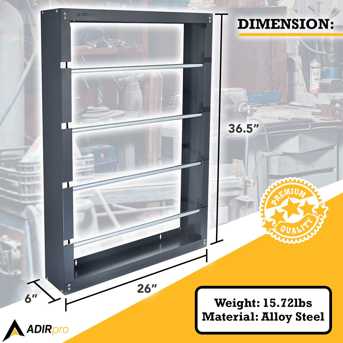 AdirPro easy-restocking slots enable fast wire replacement on busy jobs.