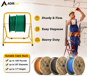 AdirPro on a construction site lifestyle shot shows real-world performance and productivity benefit
