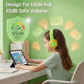 ADOOPE adjustable headband and rotatable ear cups grow with your child