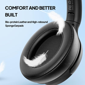 ADOOPE soft ear cushions provide comfortable all-day wear.