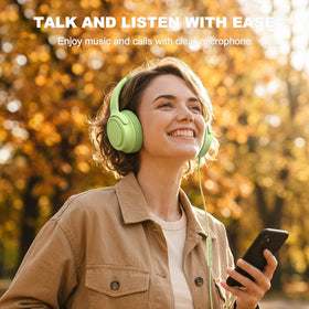 ADOOPE inline controls with microphone enable clear calls and easy volume tweaks.