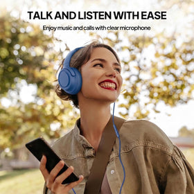 ADOOPE headphones USB-C plug close-up showing modern digital audio interface.