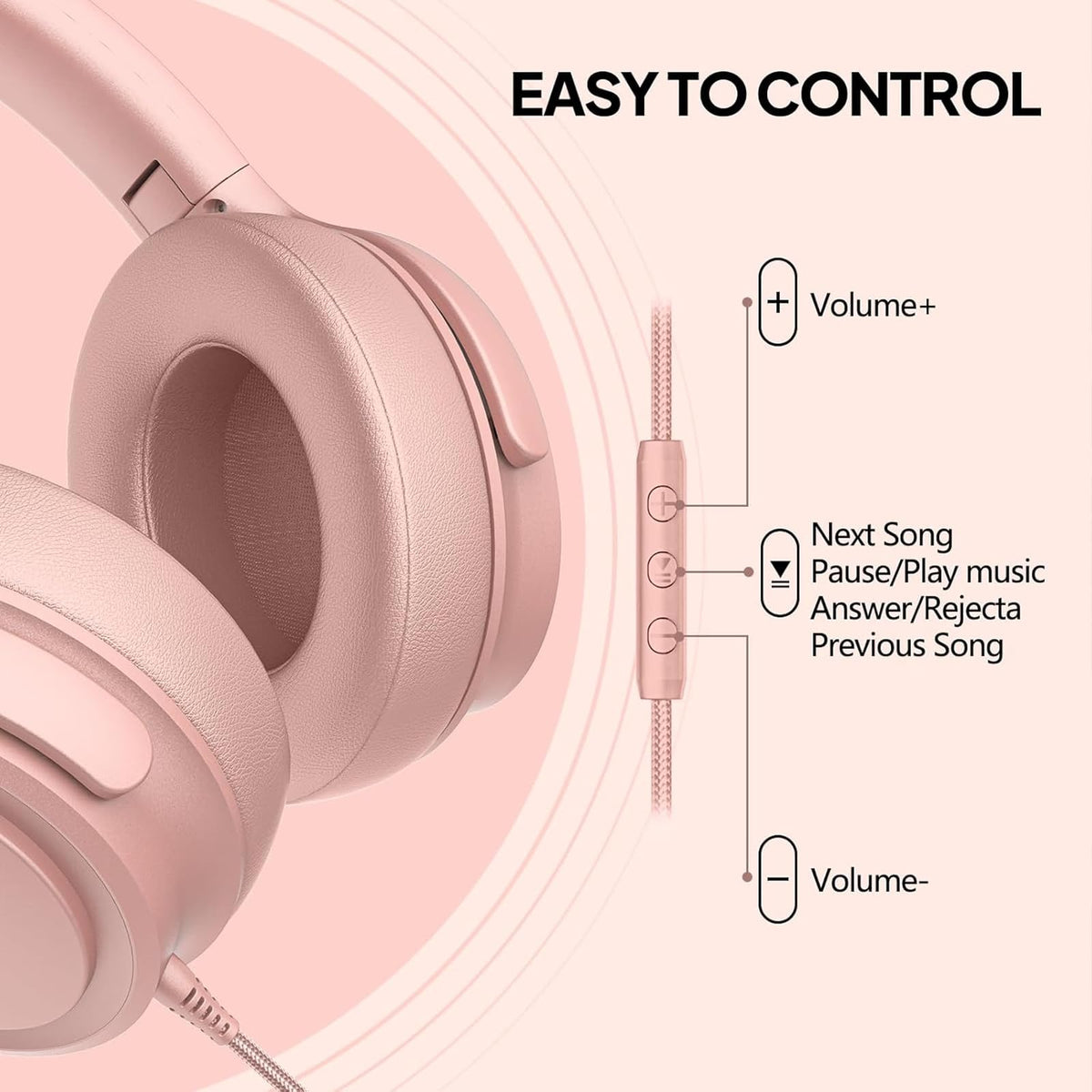 ADOOPE USB-C connector ensures stable audio on USB-C devices.