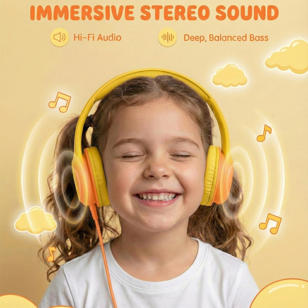 ADOOPE  rotatable ear cups for flexible listening and fit.