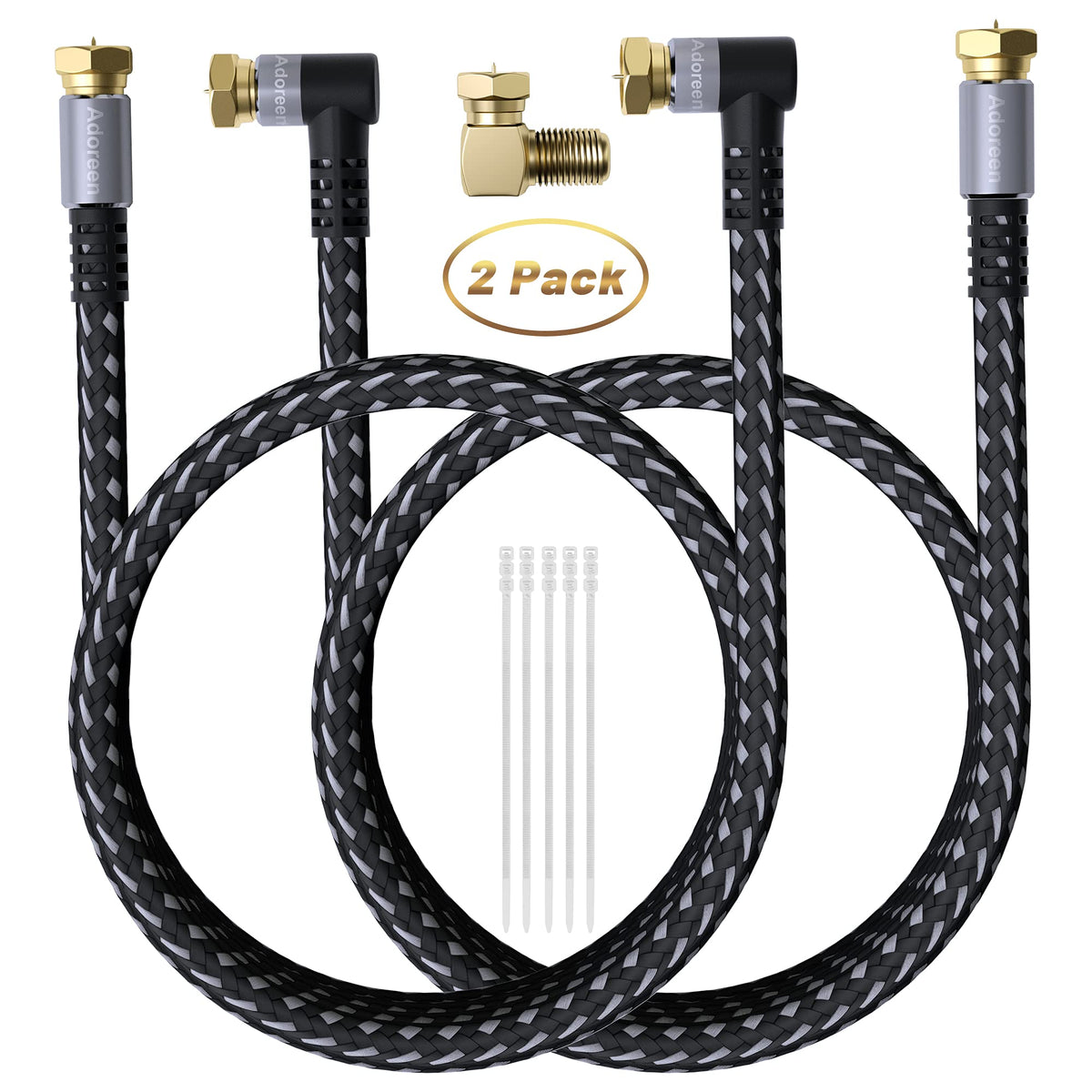 Adoreen compatible with HDTVs, modems, and satellite setups