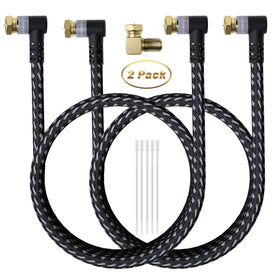 Adoreen 15 cable ties included for tidy cable management