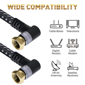 Adoreen in-wall rated coaxial cable ready for clean installations