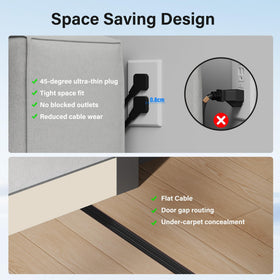 Adoreen mounted on an exterior wall showing stable installation and hands-free use