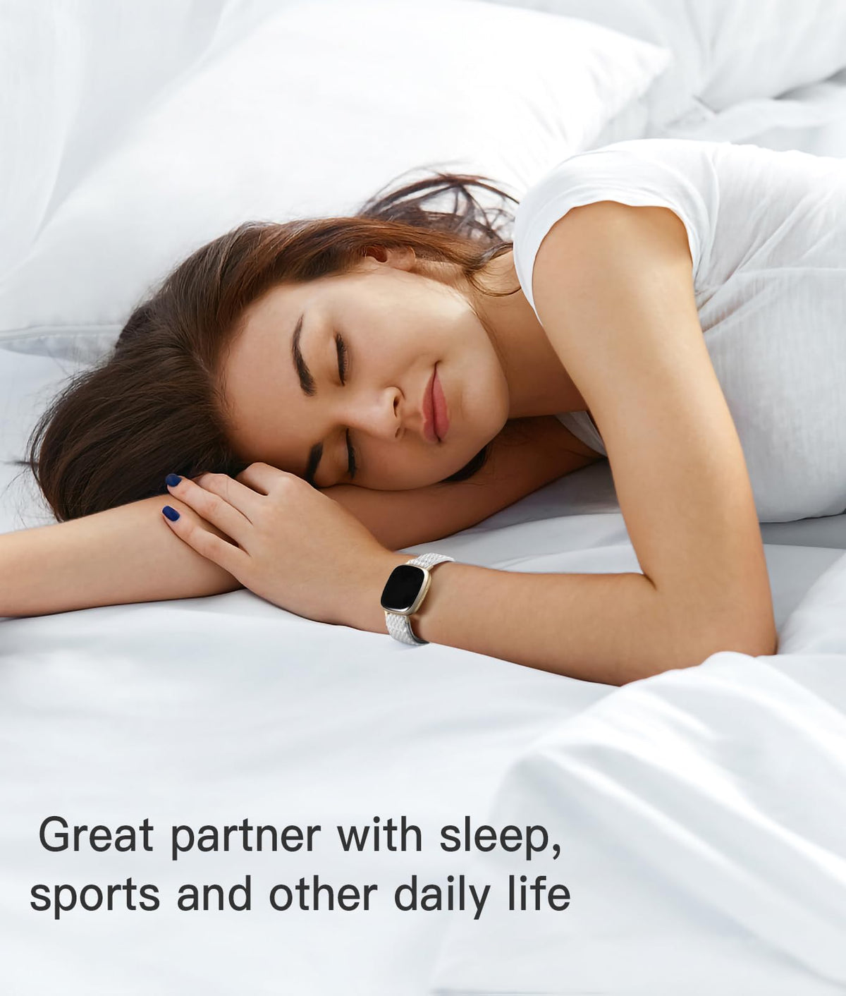Adorve Versa 4 band with adjustable buckle in use