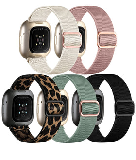 Adorve elastic nylon band Sense 2 close-up shows soft, breathable material for all-day comfort.