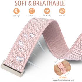 Adorve Versa 3 breathable nylon band for all-day comfort.