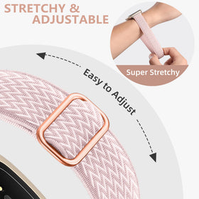 Adorve Versa 4 stretchy nylon band with adjustable fit.