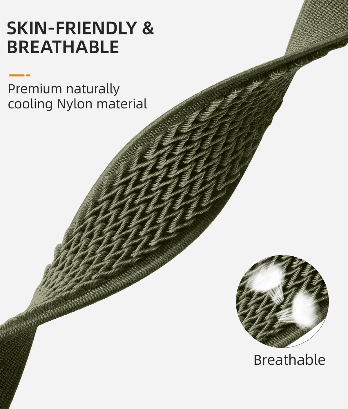 Adorve Versa elastic size—adjustable fit for wrists 4.5 to 9.5 inches