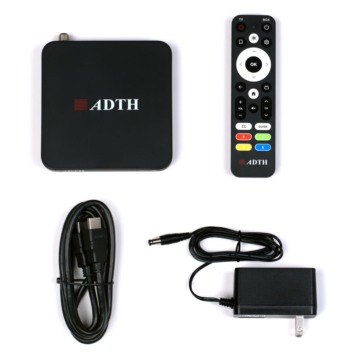 ADTH NextGen TV Box Gen 2 DVR view showing live TV recording and playback