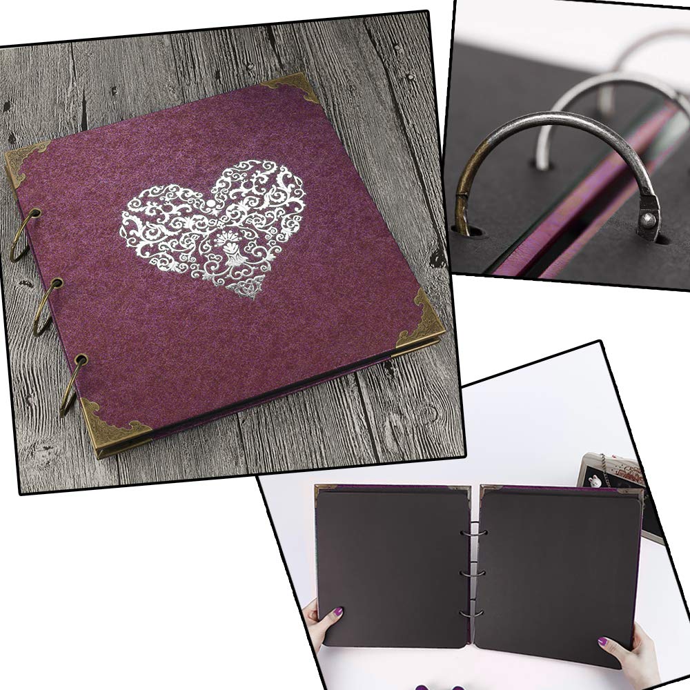 ADVcer Photo Album inner pages double-sided enable flexible layouts for memories