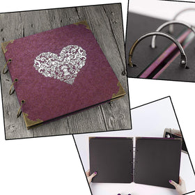 ADVcer Photo Album inner pages double-sided enable flexible layouts for memories