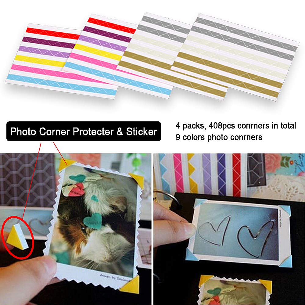 ADVcer Photo Album ultrathin page protectors guard photos while preserving crisp visuals.