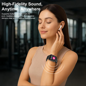 Aeheqkl MP3 Player 1.69-inch display with bright outdoor visibility