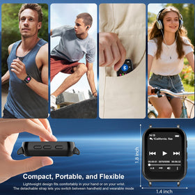Aeheqkl MP3 Player wired earphones for private listening