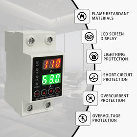 Aeliussine compact DIN-rail device fits into crowded panels.