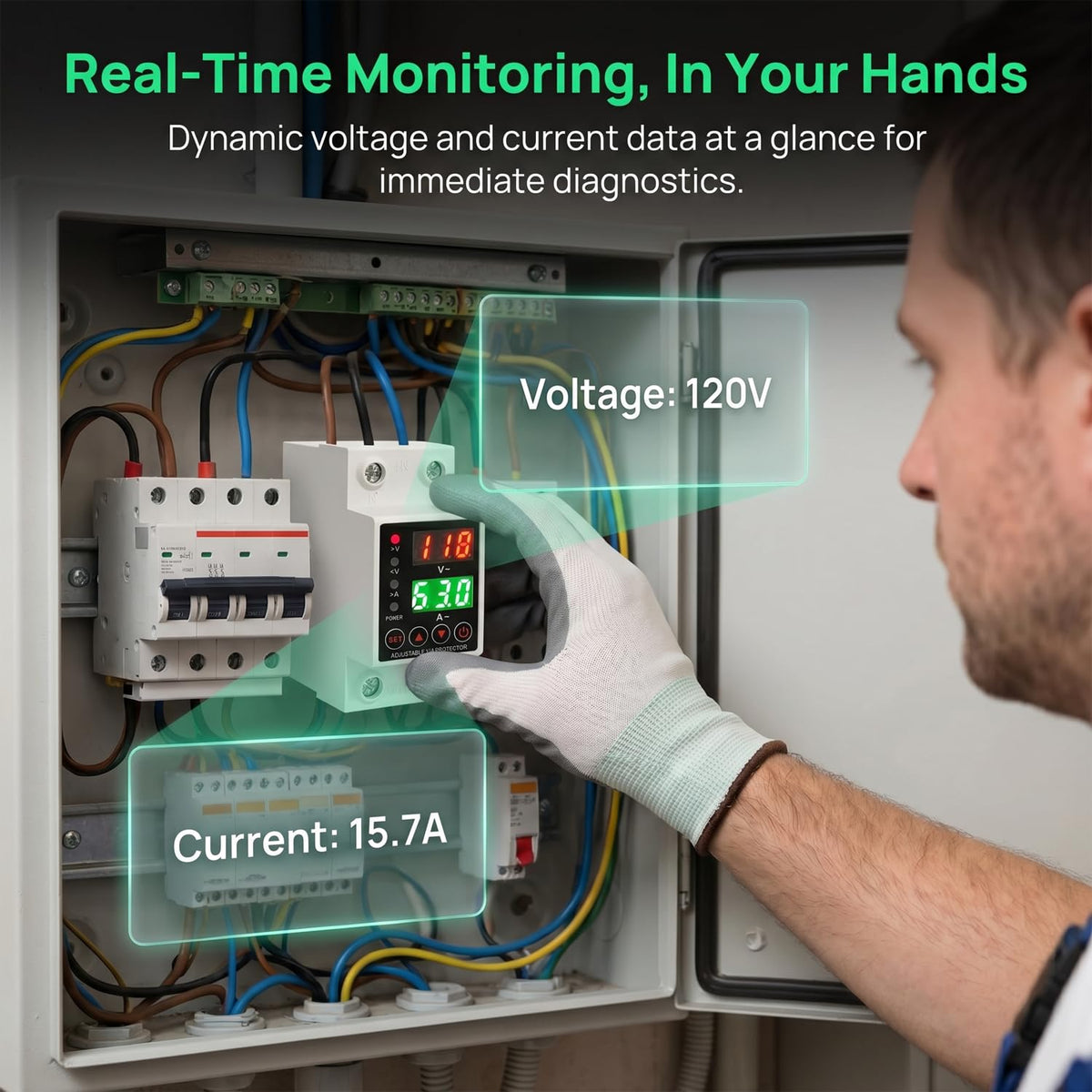 Aeliussine delay and overcurrent protection reduces nuisance trips.